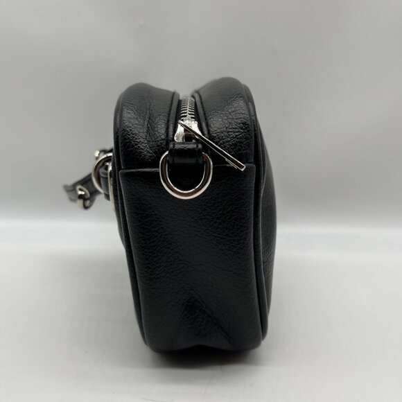 Madden Girl Black Millie Camera Mini Crossbody Bag - Picture 3 of 11
